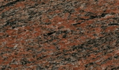 Multicolor Rot India - Granit